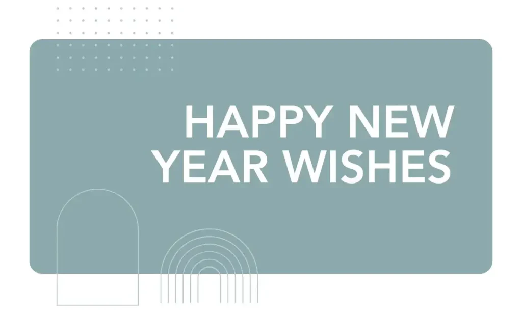 Happy New Year Wishes 