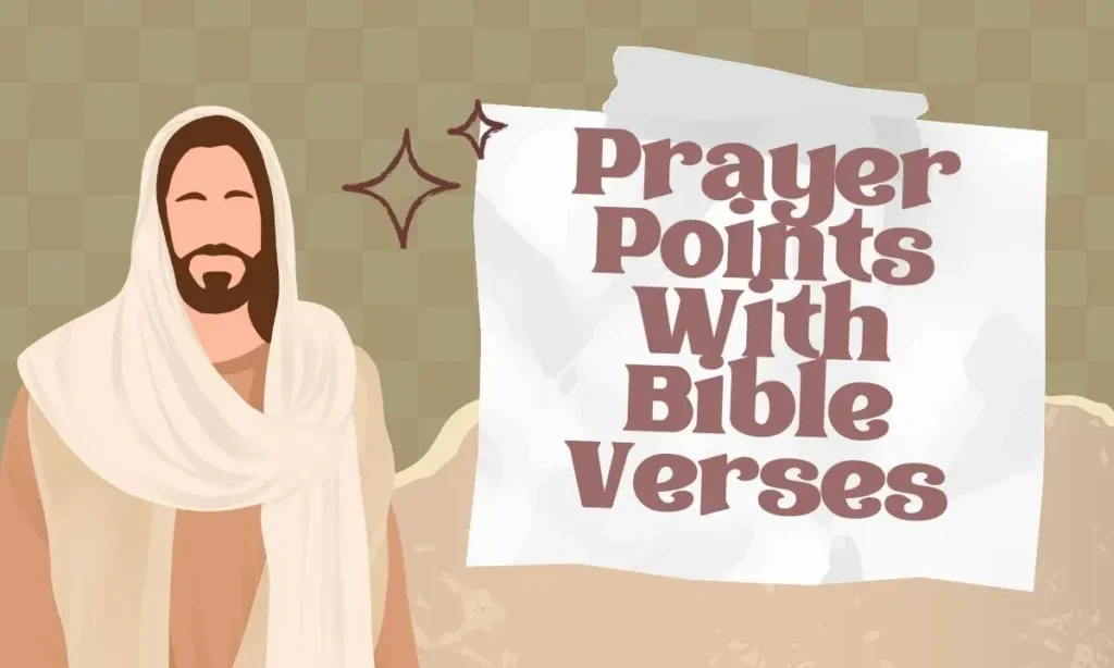 Prayer Points With Bible Verses​