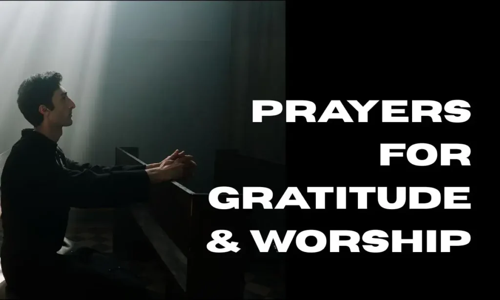 Prayers for Gratitude & Worship
