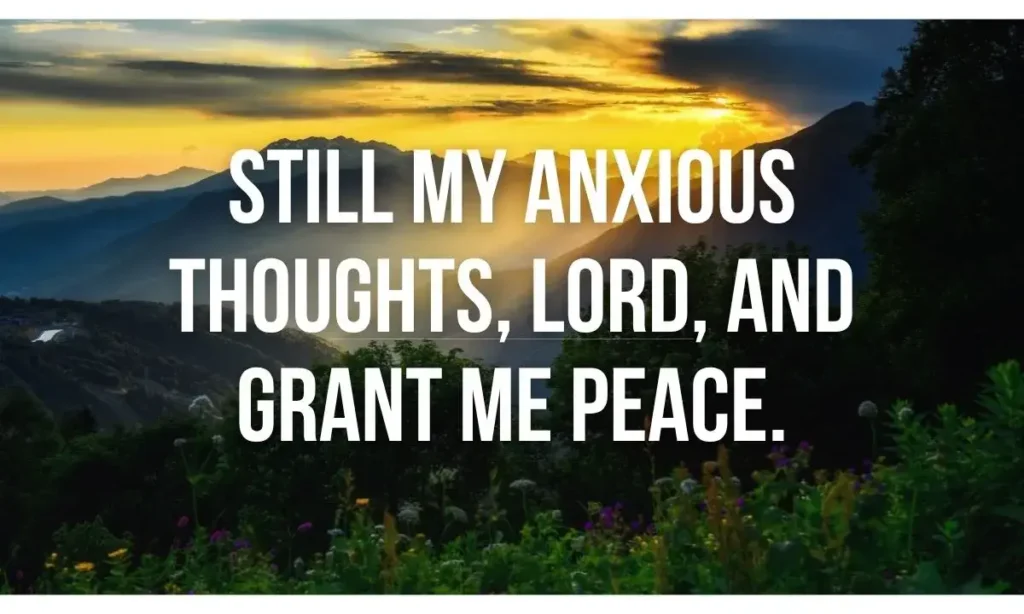 Prayers for Peace and Serenity