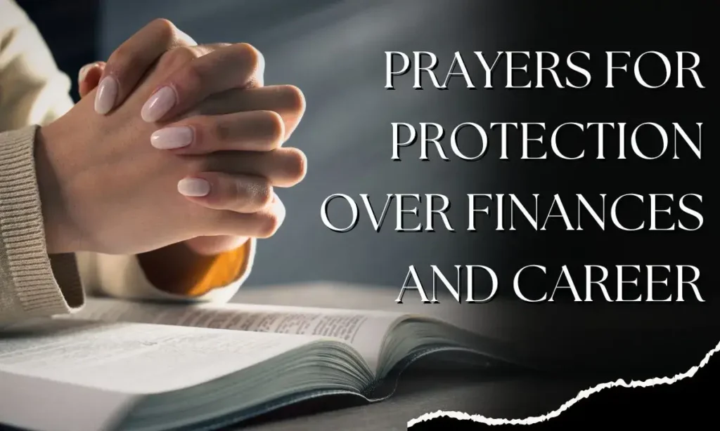 Prayers for Protection over Finances and Career
