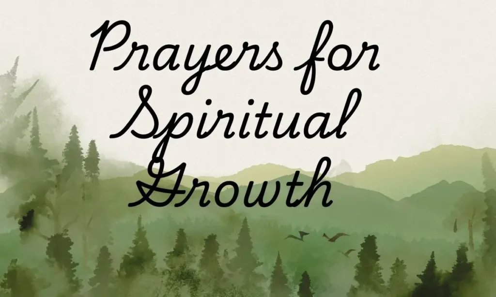 Prayers for Spiritual Growth