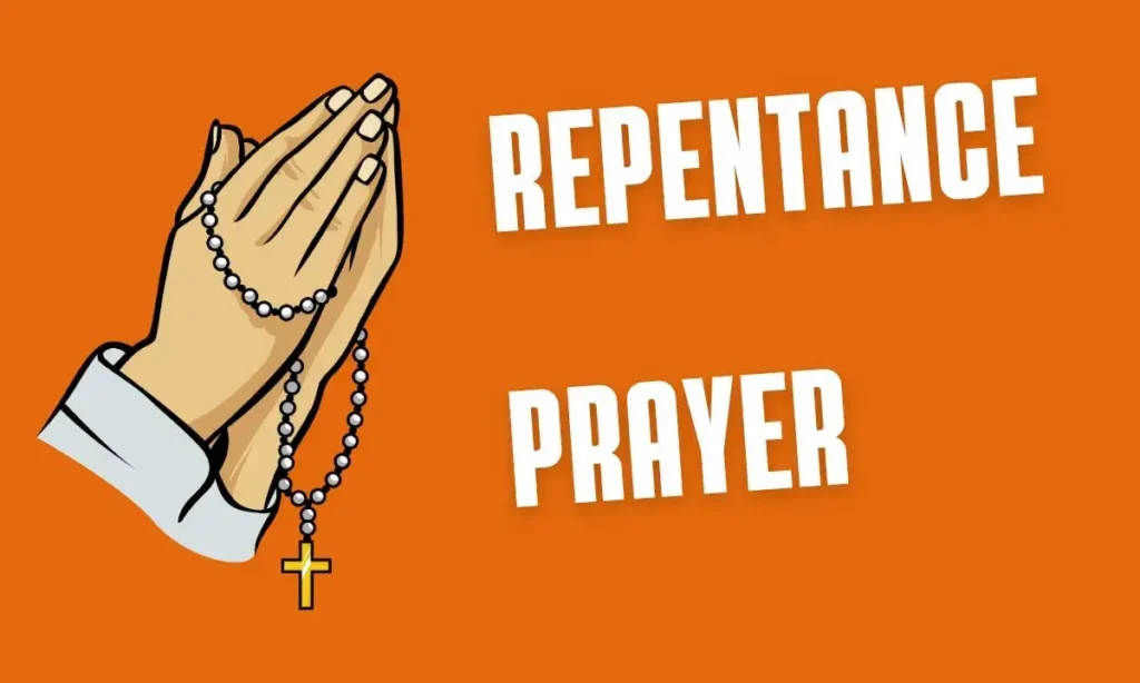 Repentance Prayer